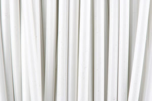 fil alu 2mm blanc