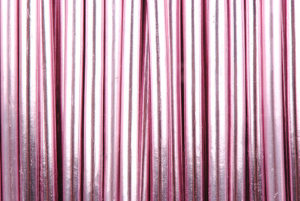 fil aluminium 4mm rose