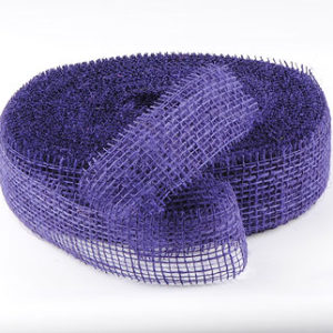 ruban de jute violet