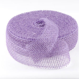 ruban de jute lilas