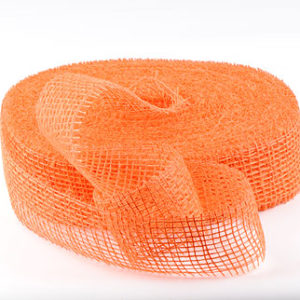 ruban de jute orange