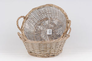 Coupe ronde en osier 30cm