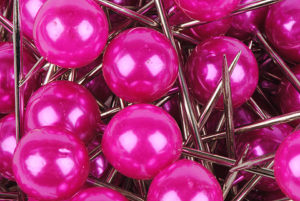epingle 15 mm fushia