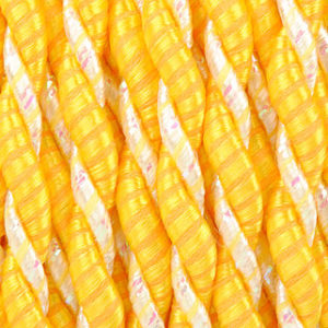 cordelette bicolore jaune