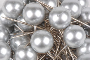 epingle 20mm gris clair