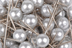 epingle 15 mm argent