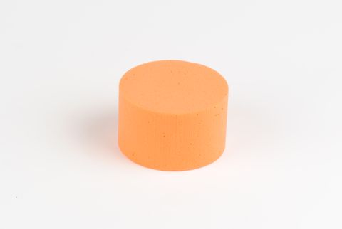 cylindre coloré 8 cm orange