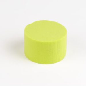 cylindre coloré 8 cm vert anis