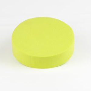 tarte en mousse colorée vert anis