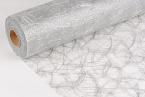 fibre sizoweb argentée