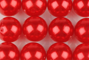 perle 20 mm rouge