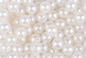 perle 10 mm blanc