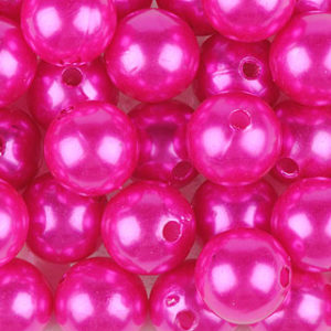 perle 14 mm fushia