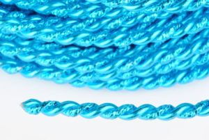 fil alu corde 3.5mm turquoise