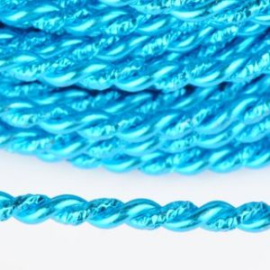 fil alu corde 3.5mm turquoise