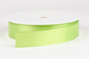 ruban tissu 25mm vert pale