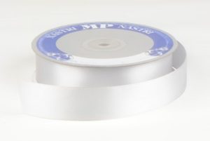 ruban tissu 25mm gris