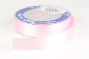 ruban tissu 25mm rose pale