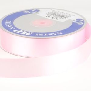 ruban tissu 25mm rose pale