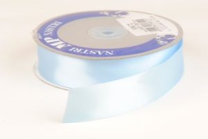 ruban tissu 25mm bleu ciel
