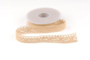 ruban dentelle ecru