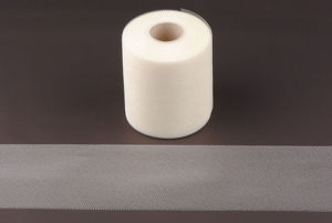 tulle uni 10cm ivoire