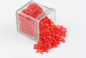 gravier 6 - 8 mm rouge