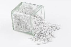 gravier 6 - 8 mm blanc