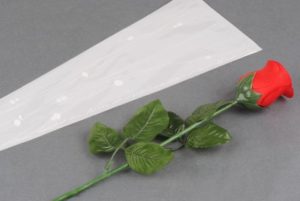 étui à roses 65 cm cursive