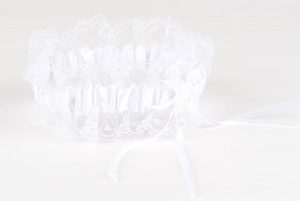 jarretiere blanche