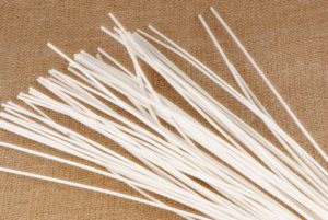 osier rond 3 mm blanchi