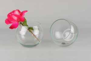 vase boule diamètre 11cm