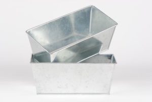 jardinière en zinc 20 cm